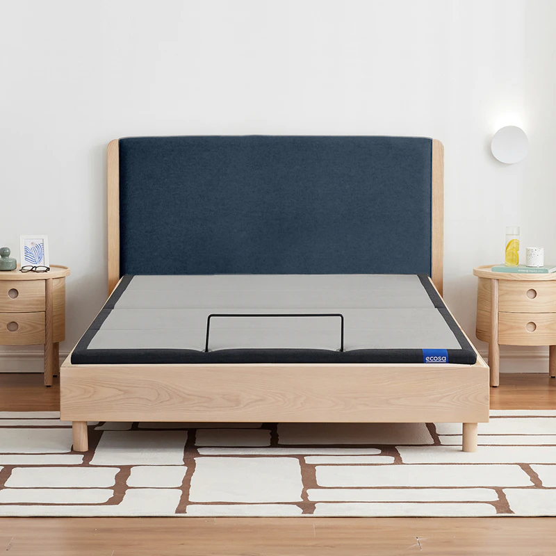 haven adjustable bed frame indigo 1