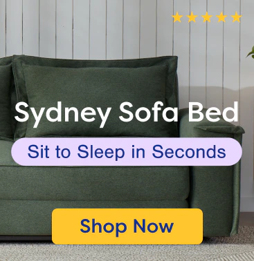 sydney sofa bed banenr