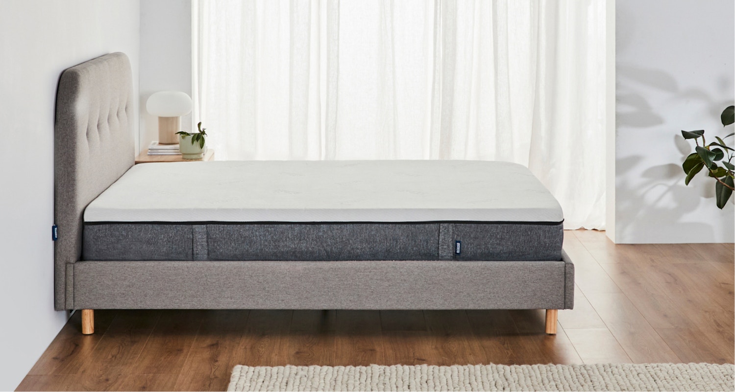 cove bed frame 3 dove grey