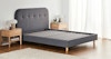 cove bed frame 4 charcoal