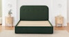 cove storage bed frame evergreen 2