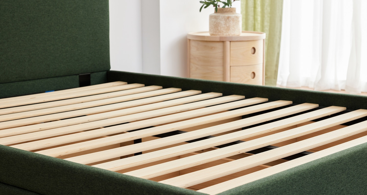 cove storage bed frame evergreen 6