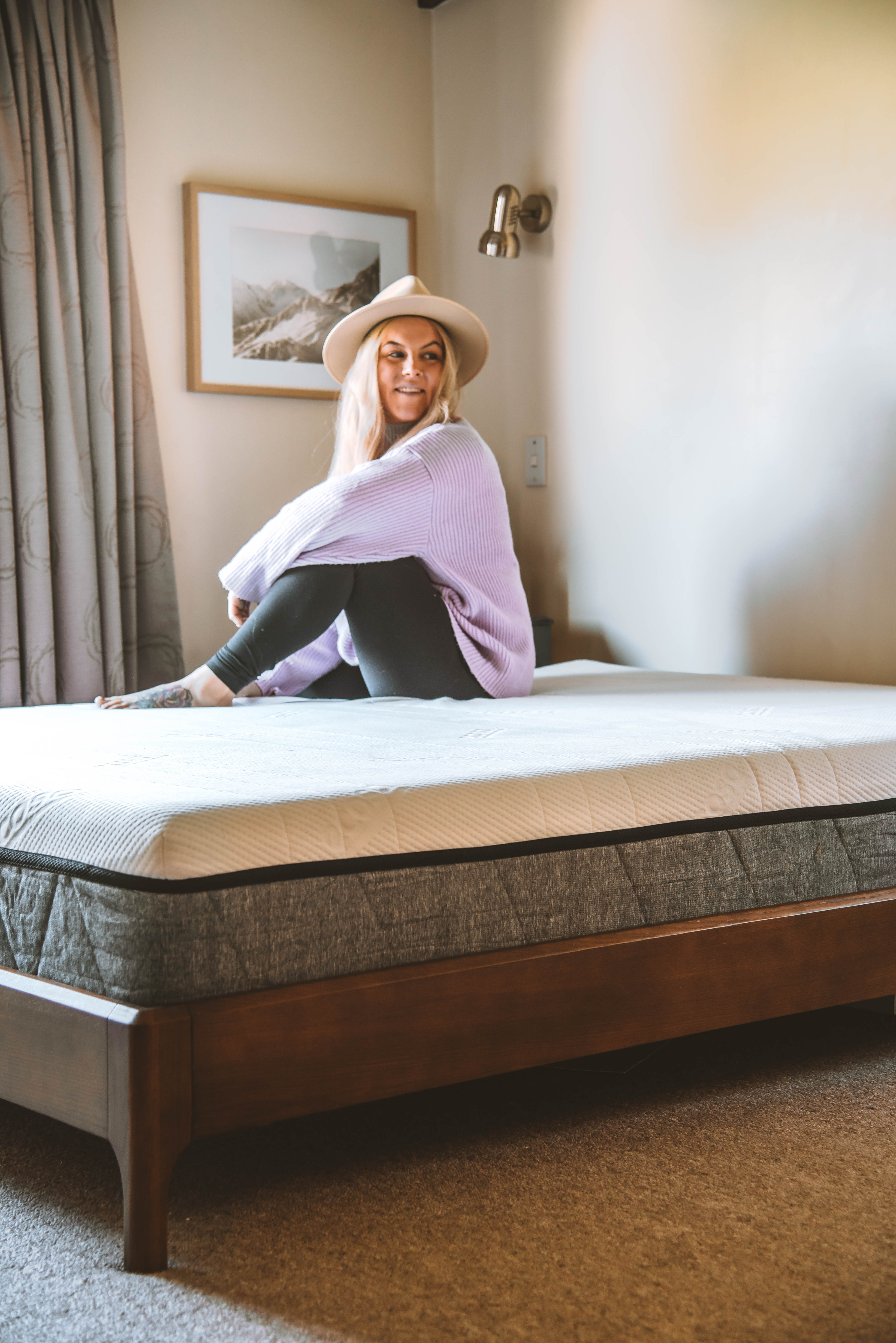 Ecosa Mattress with Sophie Piearcey