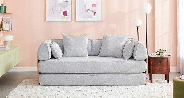 Nimble Sofa Bed in Ice Grey