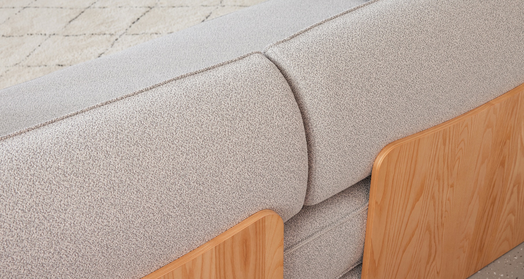 nimble sofa bed ice grey 5