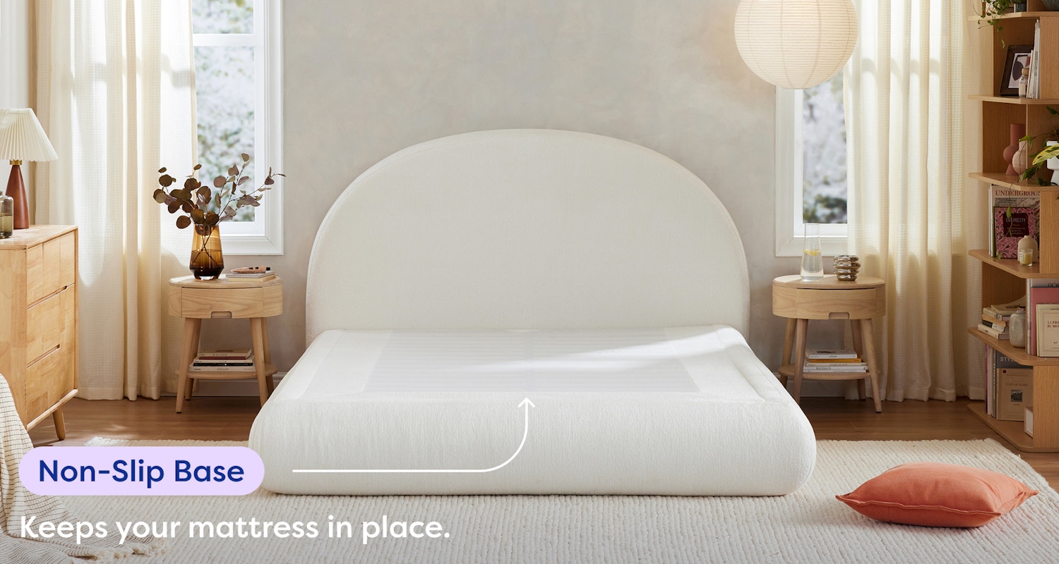 nuve bed frame vapour white 2 v1