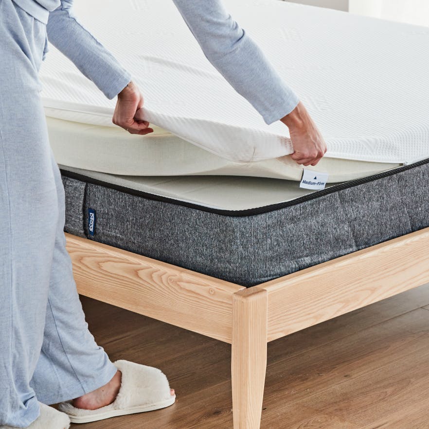 eazzzy マットレス イージー トッパー シングル 高密度 【公式通販】