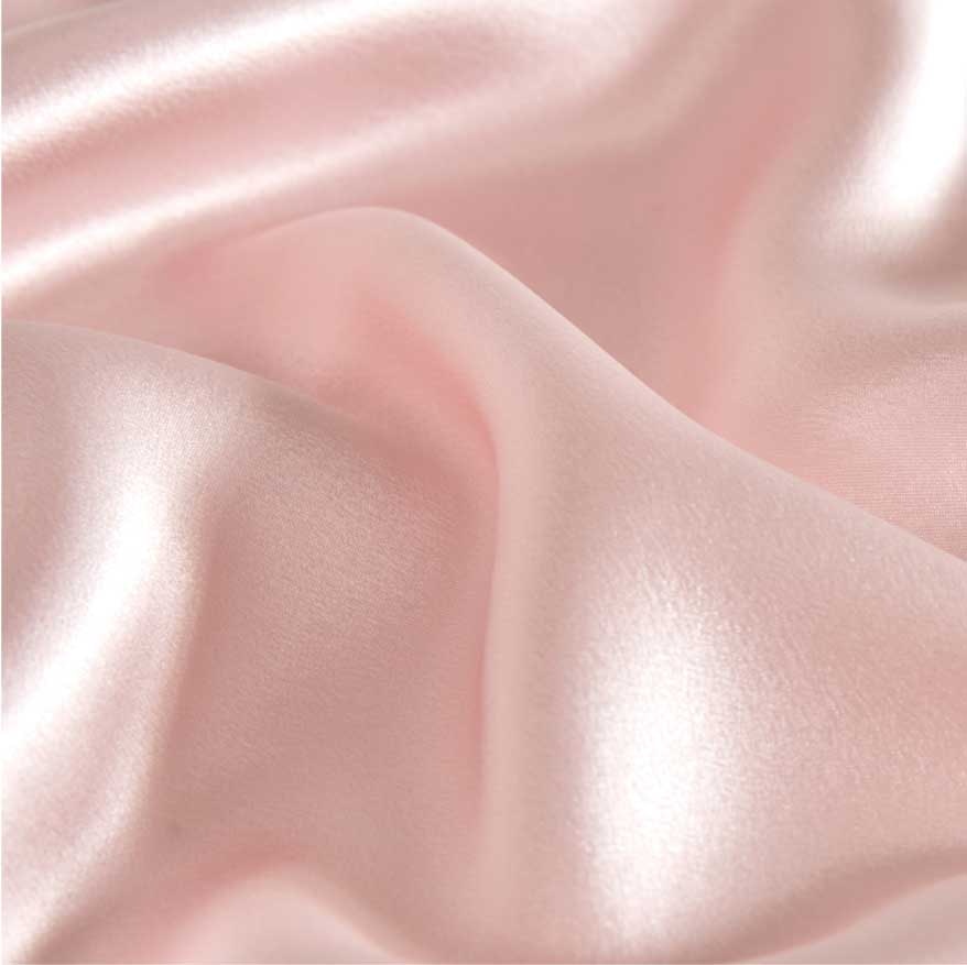 silk pillowcase light pink 2