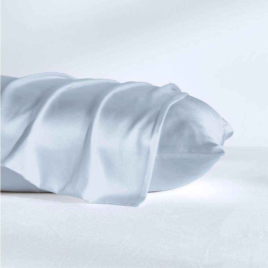 silk pillowcase sky blue 3