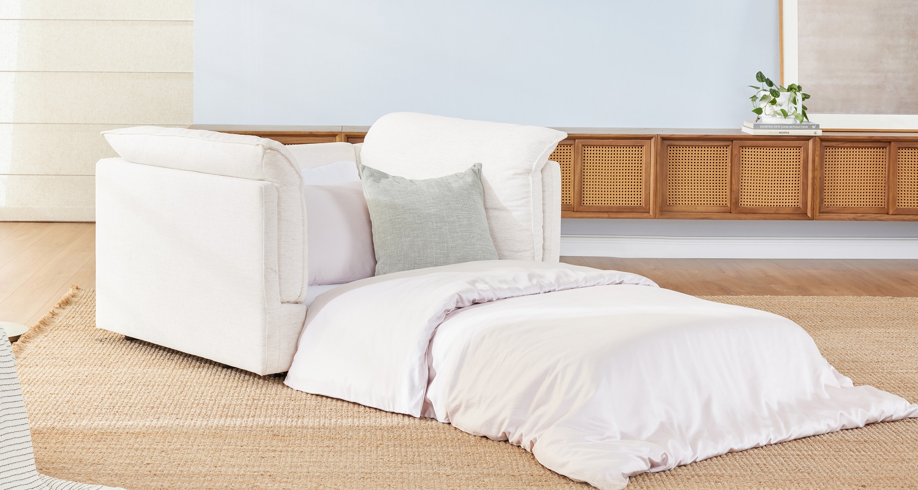 brook armchair pearl white 2