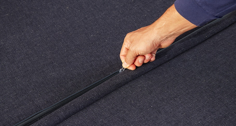 brook sofa bed blue midnight 6