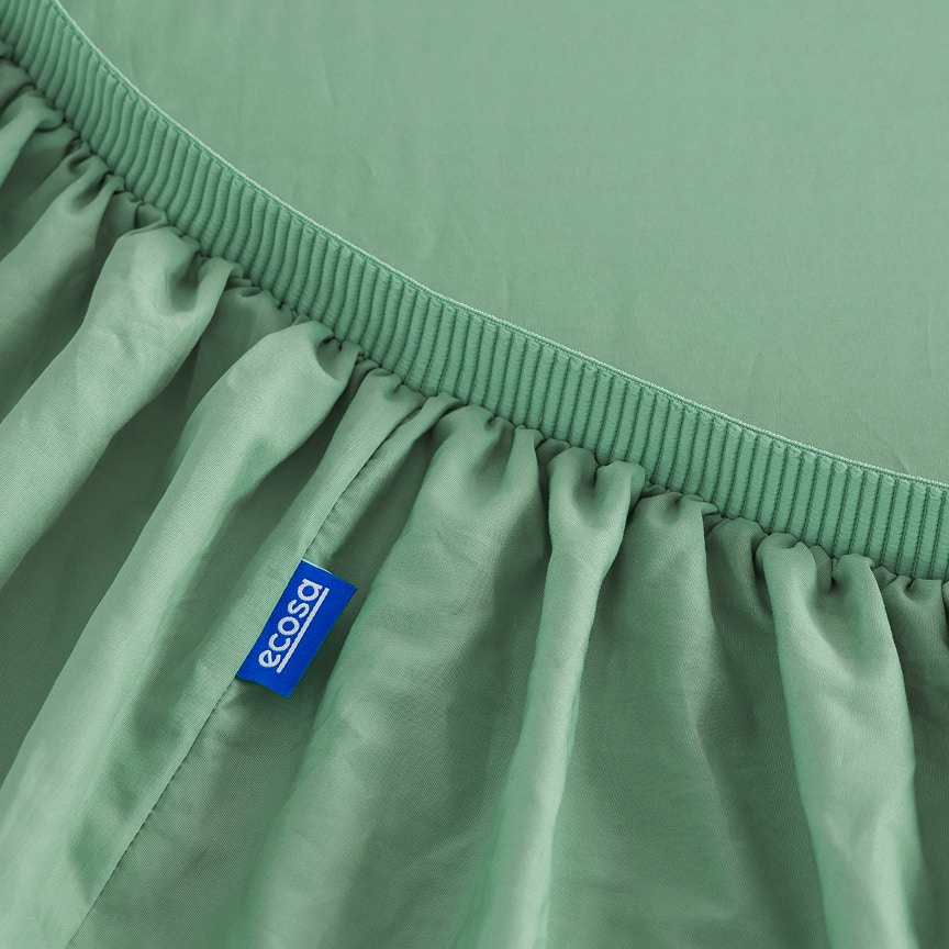 cotton sheet set mineral green 4 v1