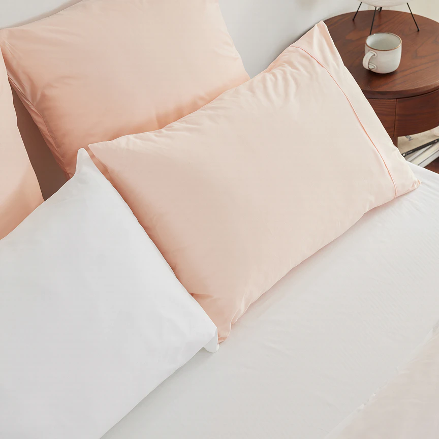 cotton sheet set pink sand 2 v1