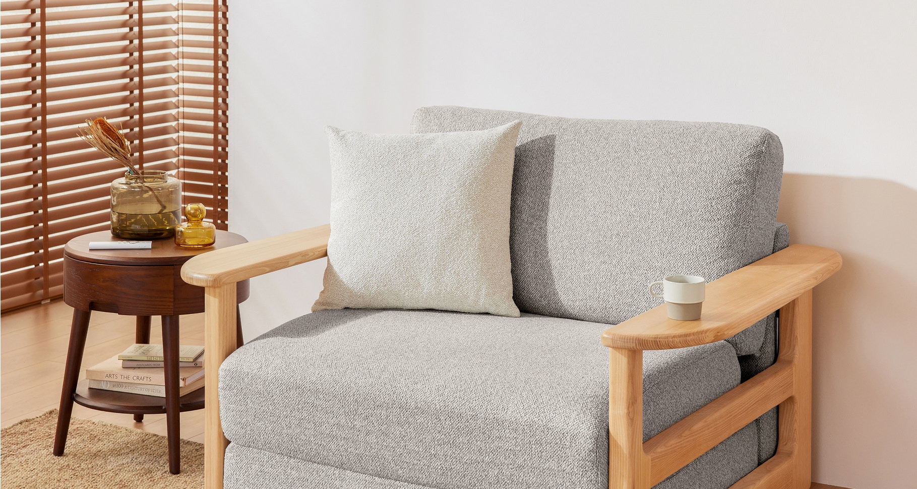 grove armchair moon grey 5
