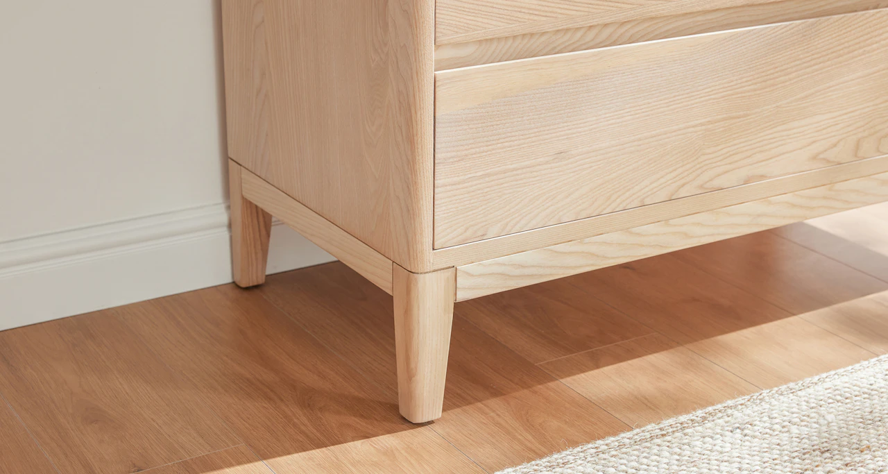 Highline Timber Tallboy - Timber Set of Drawers - Ecosa