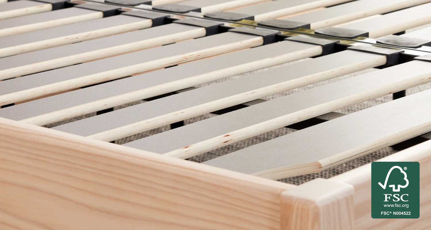 rise bed frame ash 3