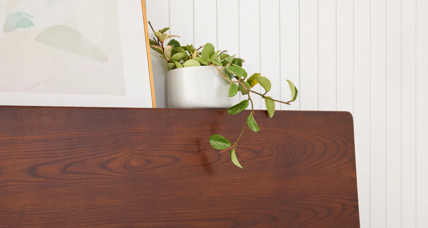 rise bed frame walnut 4