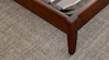 rise bed frame walnut 6