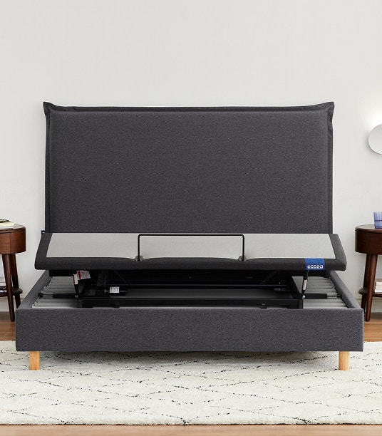 alta adjustable bed frame charcoal