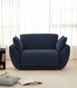 tokyo armchair sofa bed dawn blue