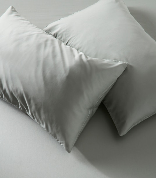 bamboo pillowcases glacial green