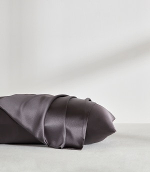 silk pillowcases charcoal