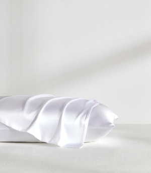 silk pillowcases white