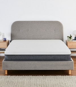 cove bed frame dove grey