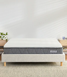 breeze bed base crisp white