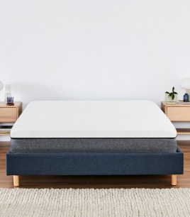 breeze bed base indigo