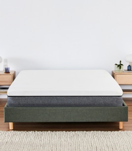 breeze bed base moss green