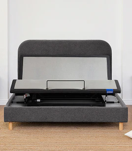 cove adjustable bed frame charcoal