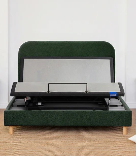 cove adjustable bed frame evergreen