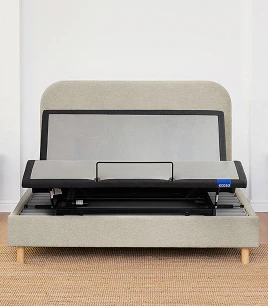 cove adjustable bed frame oyster shell