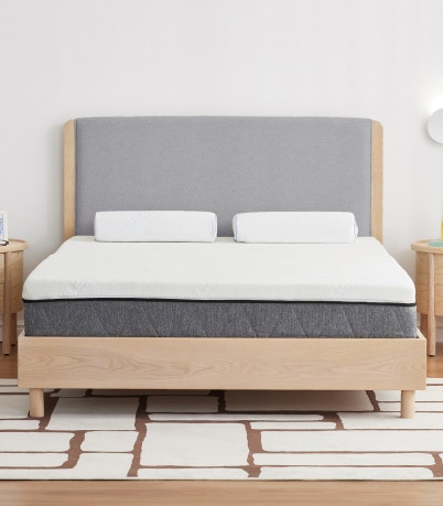 haven bed frame ash dove grey