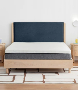 haven bed frame ash indigo