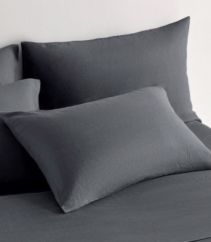 linen pillowcases pebble