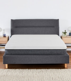 luna bed frame charcoal