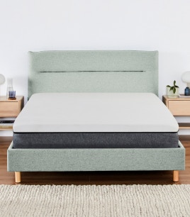 luna bed frame fresh mint