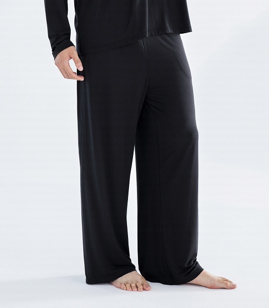 mens dream soft sleep pant black