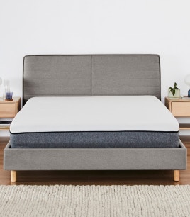 nova bed frame dawn grey