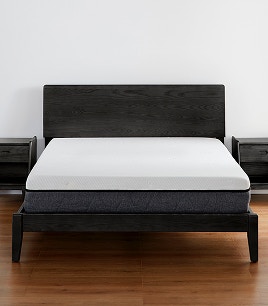 rise bed frame black
