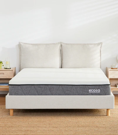 sierra bed frame crisp white