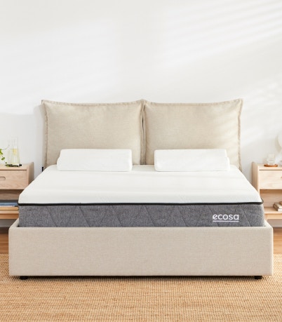 sierra storage bed frame oyster shell