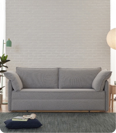bower sofa bed ash grey