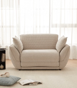 tokyo armchair sofa bed sandy beige