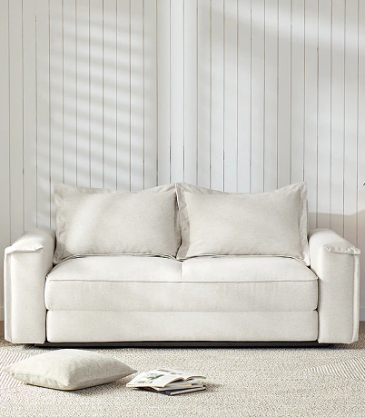 sydney sofa bed crisp white