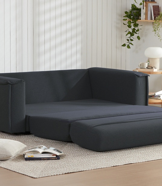 sydney sofa bed indigo 02