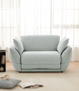 tokyo armchair sofa bed artic blue