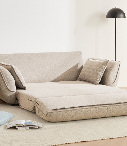 tokyo sofa bed sandy beige 02